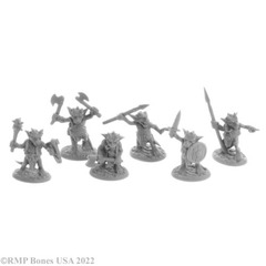 Reaper Bones USA: Ratpelt Kobold Mooks (6) (07052)